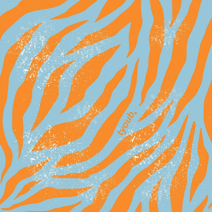 Adjustable Reusable Swim Diaper and Wet Bag - Tiger Blue