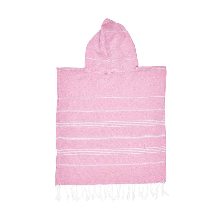 Baby Pink Kids Hooded Beach Towel