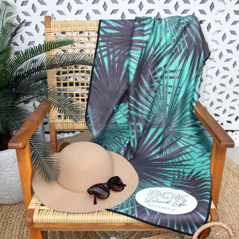 Sand Free Towel - Palm Oasis