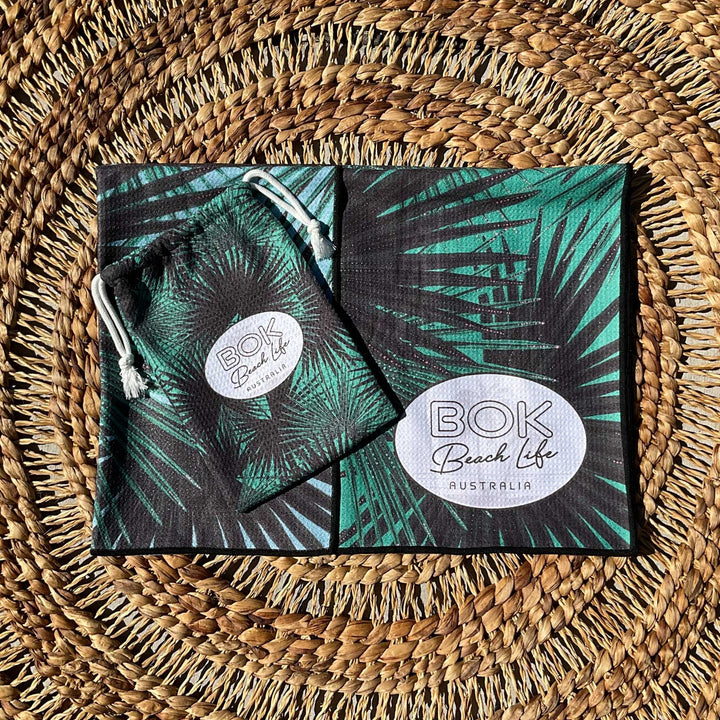 Sand Free Towel - Palm Oasis