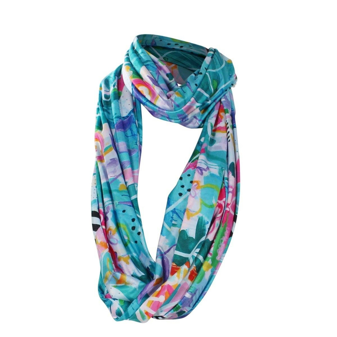 Sun Wrap UPF50+, The Mighty Jungle by Deb McNaughton: S/M (size 6-14)