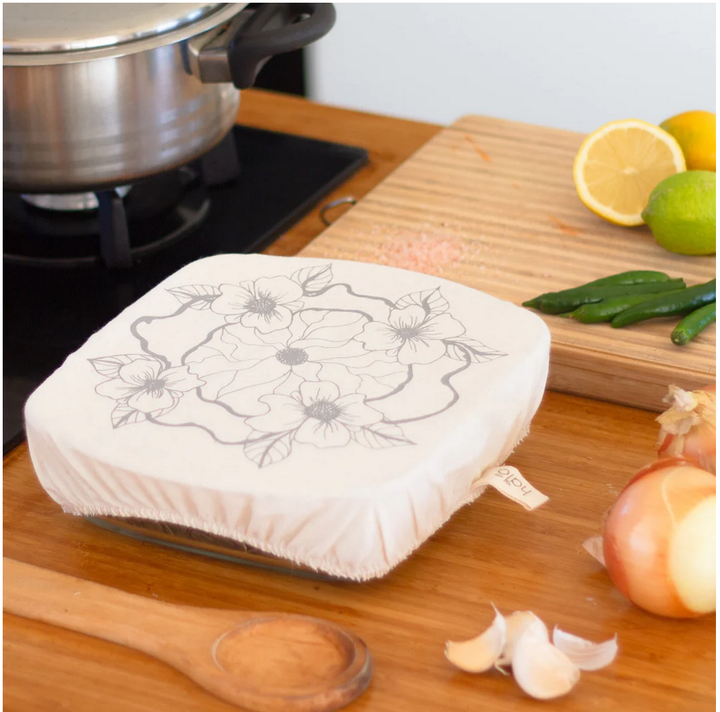 Dishcover Square - Edible Flowers