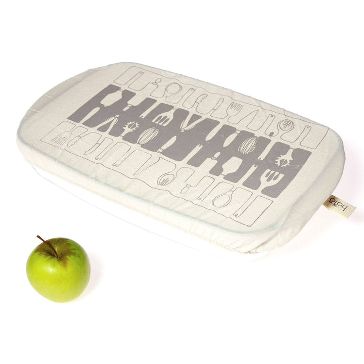 Dishcover Rectangle - Utensils Design