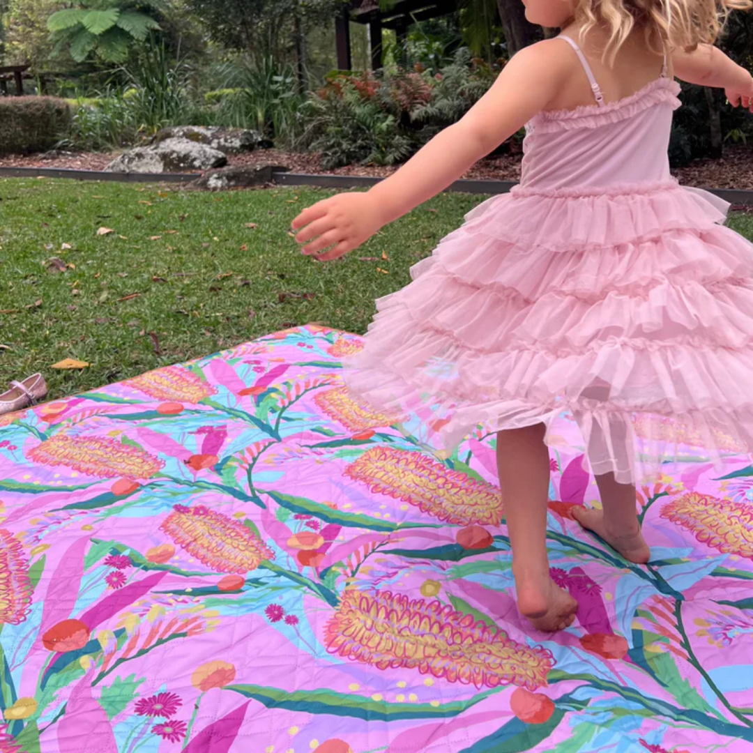Grevillia Garden Picnic Rug - 2m x 2m