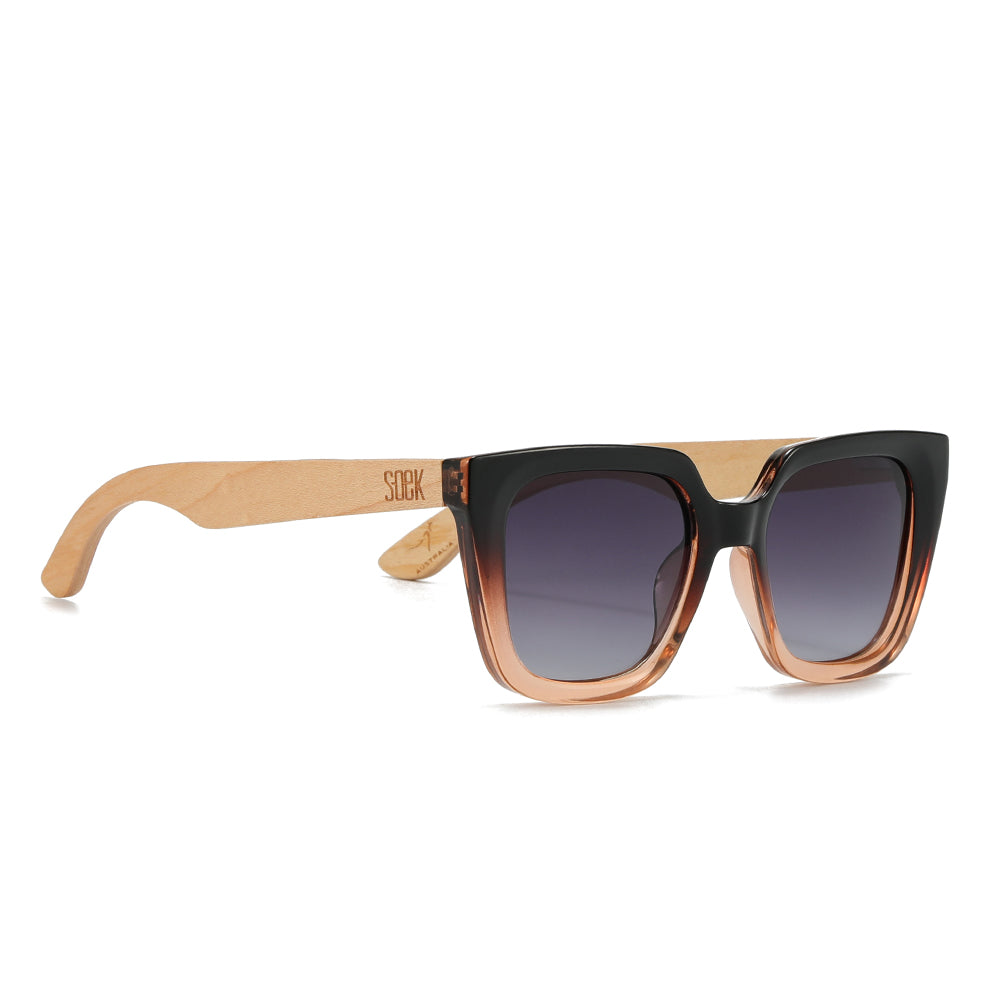 Soek Wooden Sunglasses -SOLUNA OMBRE
