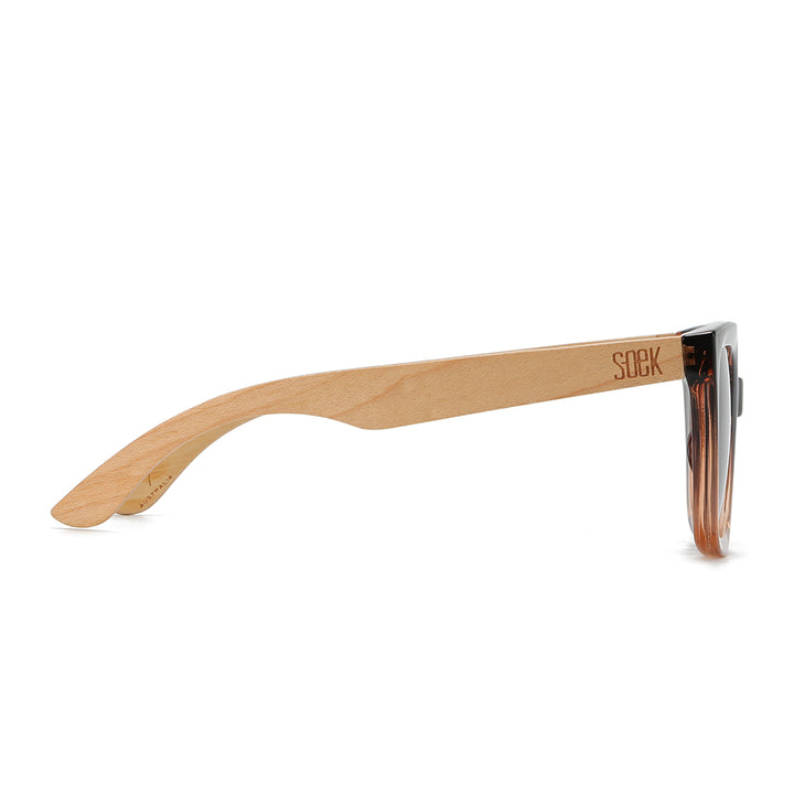 Soek Wooden Sunglasses -SOLUNA OMBRE