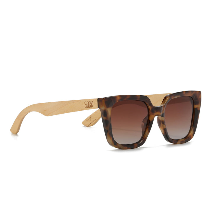 Soek Wooden Sunglasses -SOLUNA MOCHA TORT