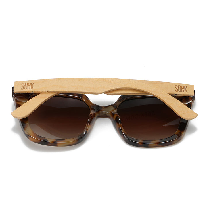 Soek Wooden Sunglasses -SOLUNA MOCHA TORT