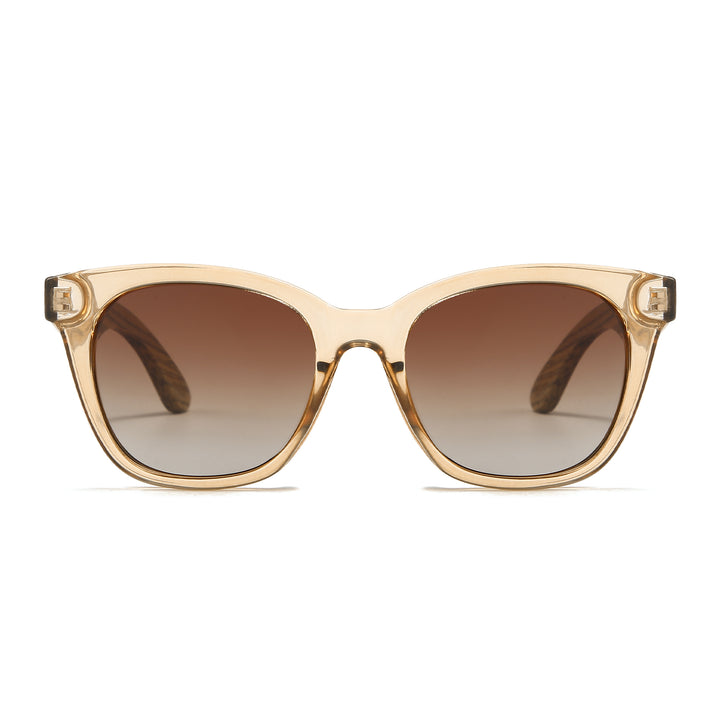 Soek Wooden Sunglasses -LILA GRACE CHAMPAGNE
