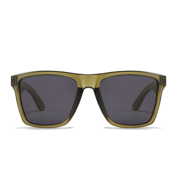 Soek Wooden Sunglasses -DALTON KHAKI