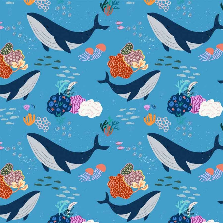 Tyoub x Suki McMaster Reusable Swim Nappy - Whales