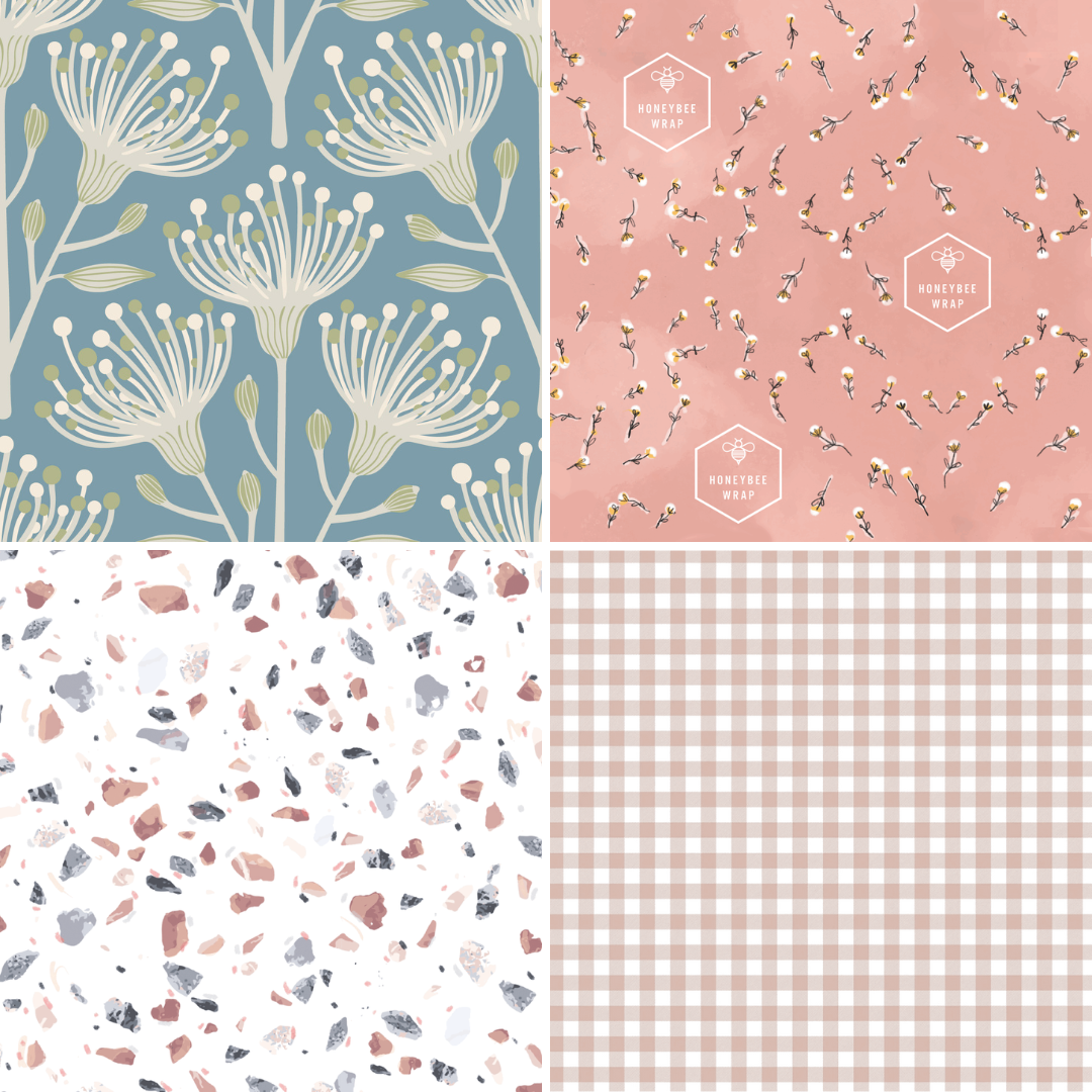 Beeswax Wraps - Twin Pack of Large Wraps