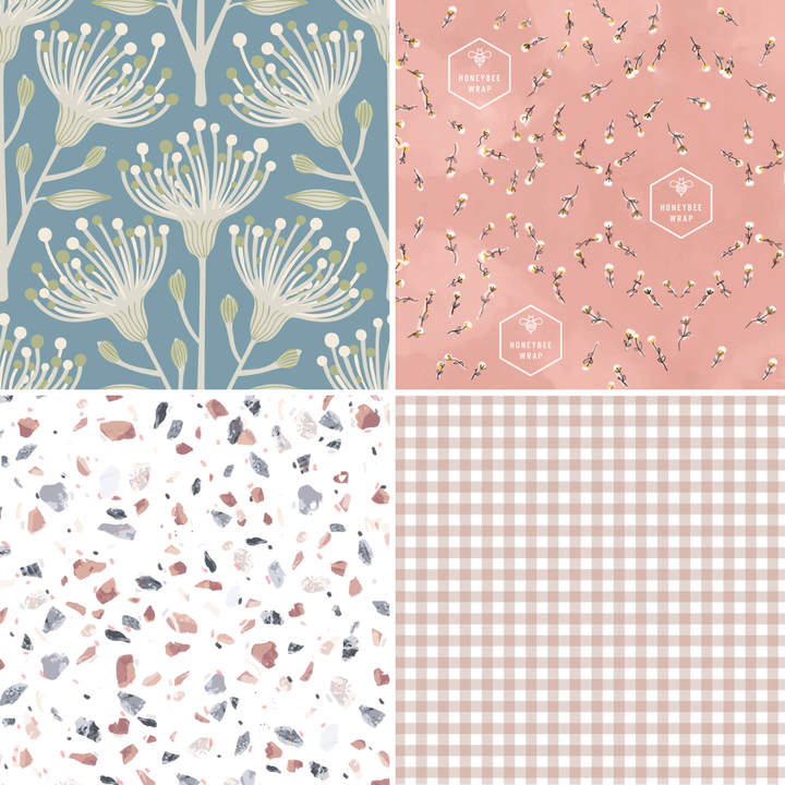 Beeswax Wraps - Twin Pack of Large Wraps