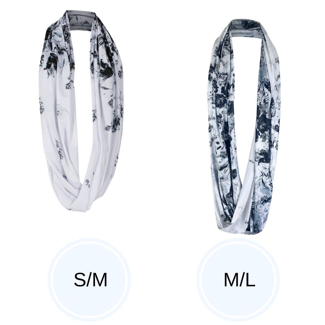 Sun Wrap UPF50+, Midnight Blossoms: S/M (size 6-14)