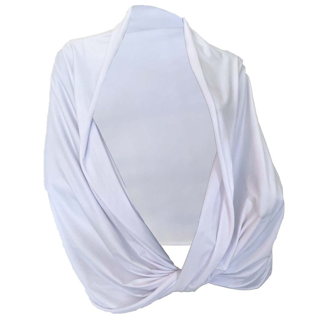 Sun Wrap UPF50+, White: S/M (size 6-14)