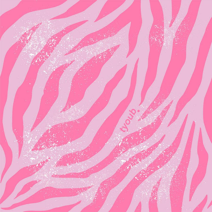 Adjustable Reusable Swim Diaper and Wet Bag - Tiger Pink