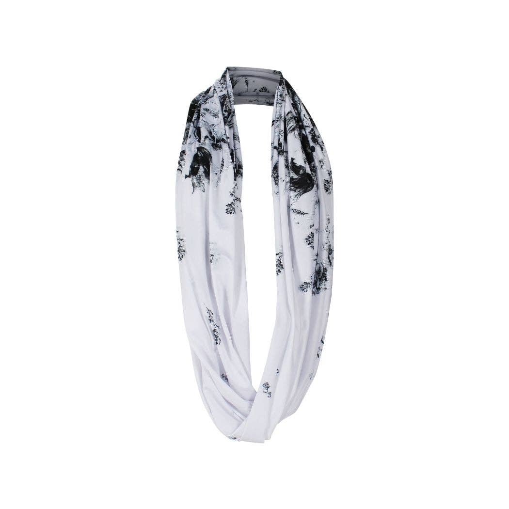 Sun Wrap UPF50+, Midnight Blossoms: S/M (size 6-14)