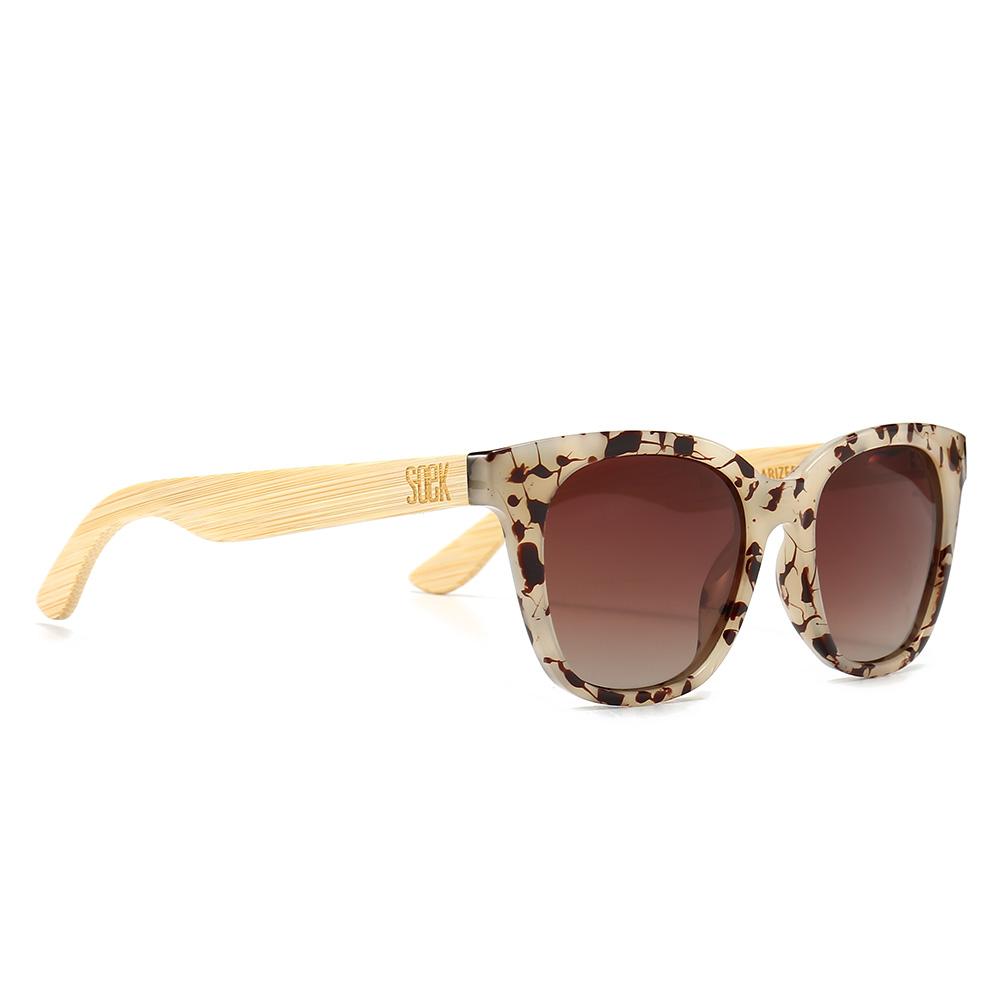 Soek Wooden Sunglasses -LILA GRACE IVORY TORTOISE