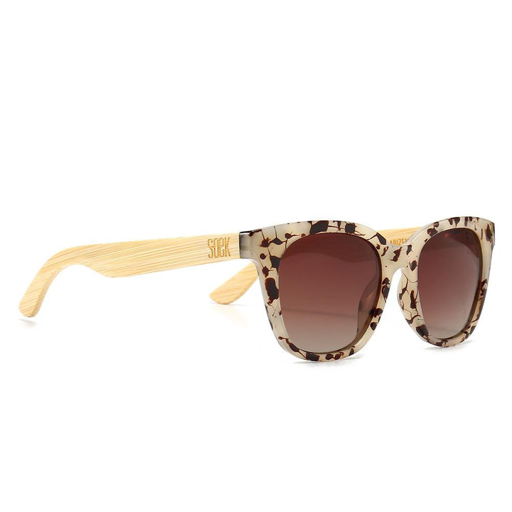 Soek Wooden Sunglasses -LILA GRACE IVORY TORTOISE