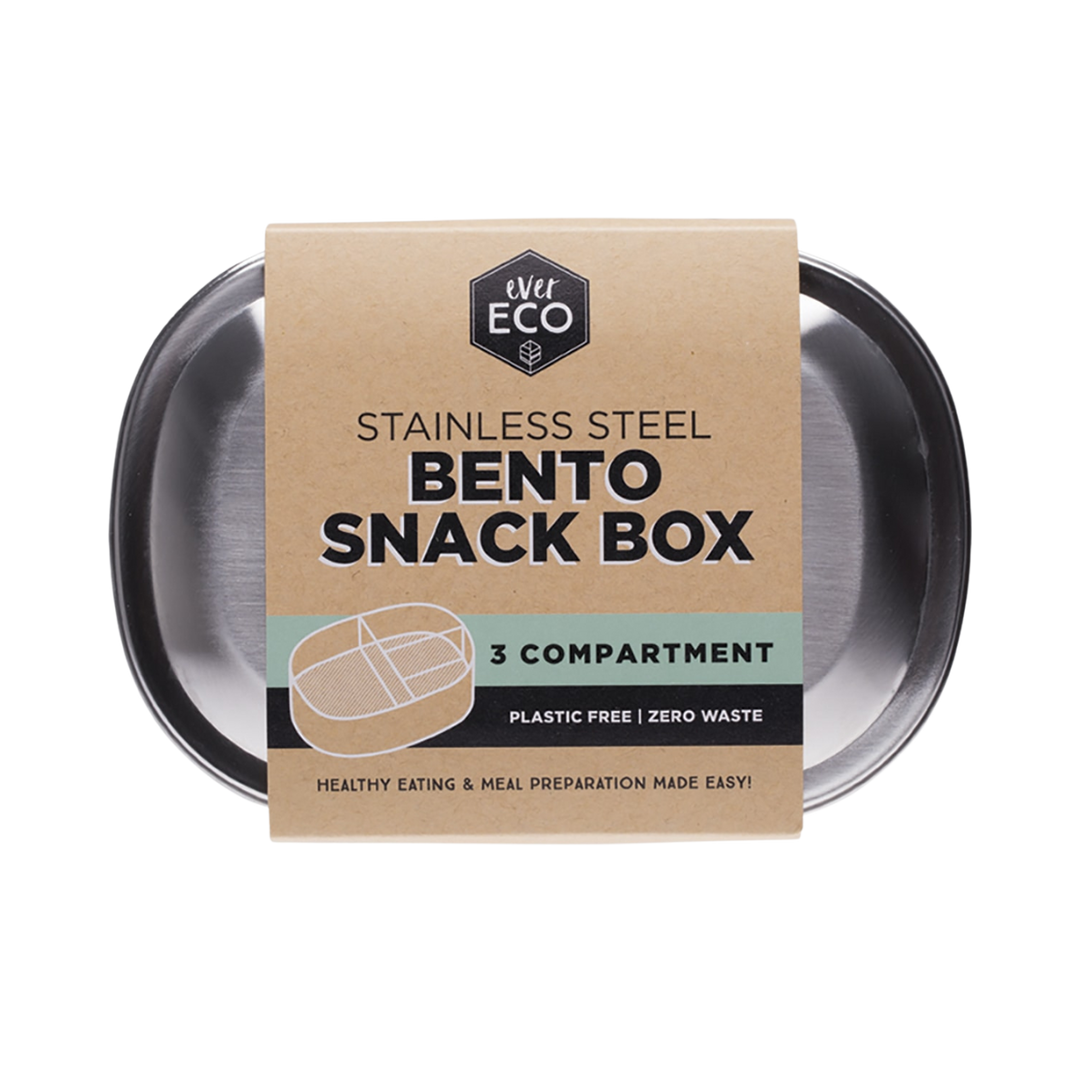 Bento Snack Box - 3 Compartment