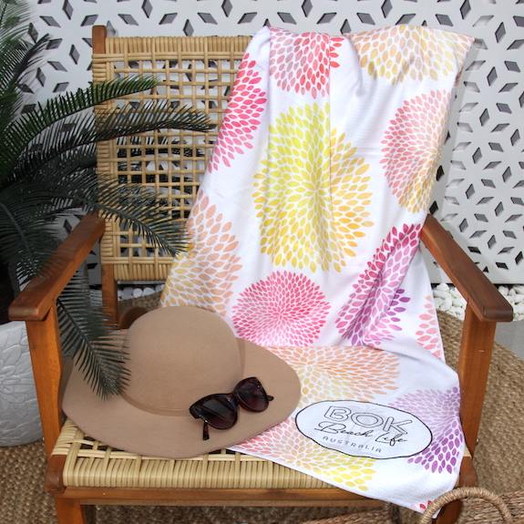 Sand Free Towel - Coral Daze