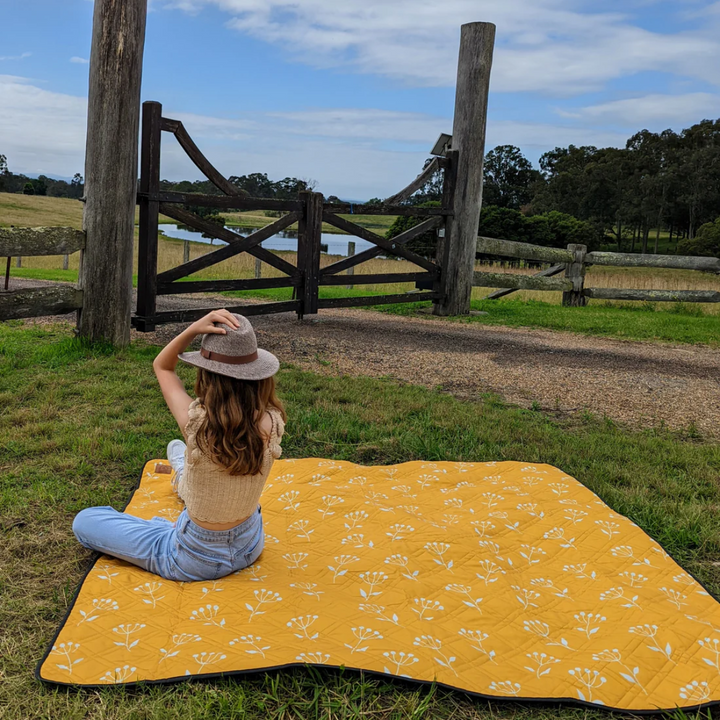 Eco Picnic Rug 2m x 2m - Dandelion