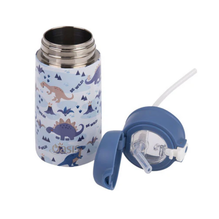 Oasis Kids Insulated Drink Bottle with Sipper - Dinosaur Land