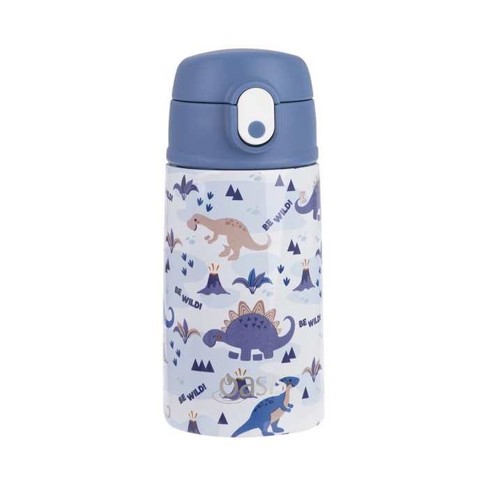Oasis Kids Insulated Drink Bottle with Sipper - Dinosaur Land