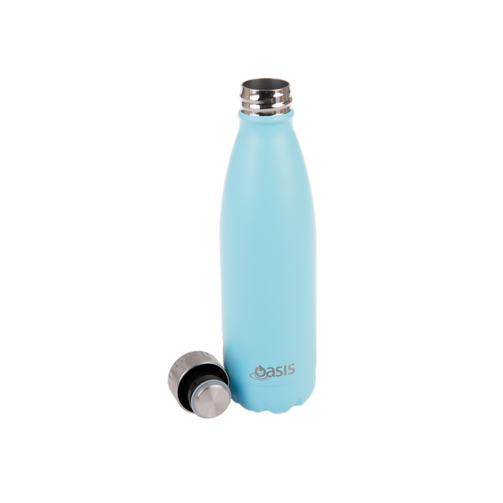 Stainless Steel Double Walled Drink Bottles - 500ml