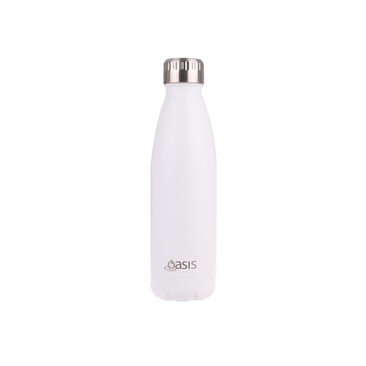 Stainless Steel Double Walled Drink Bottles - 500ml