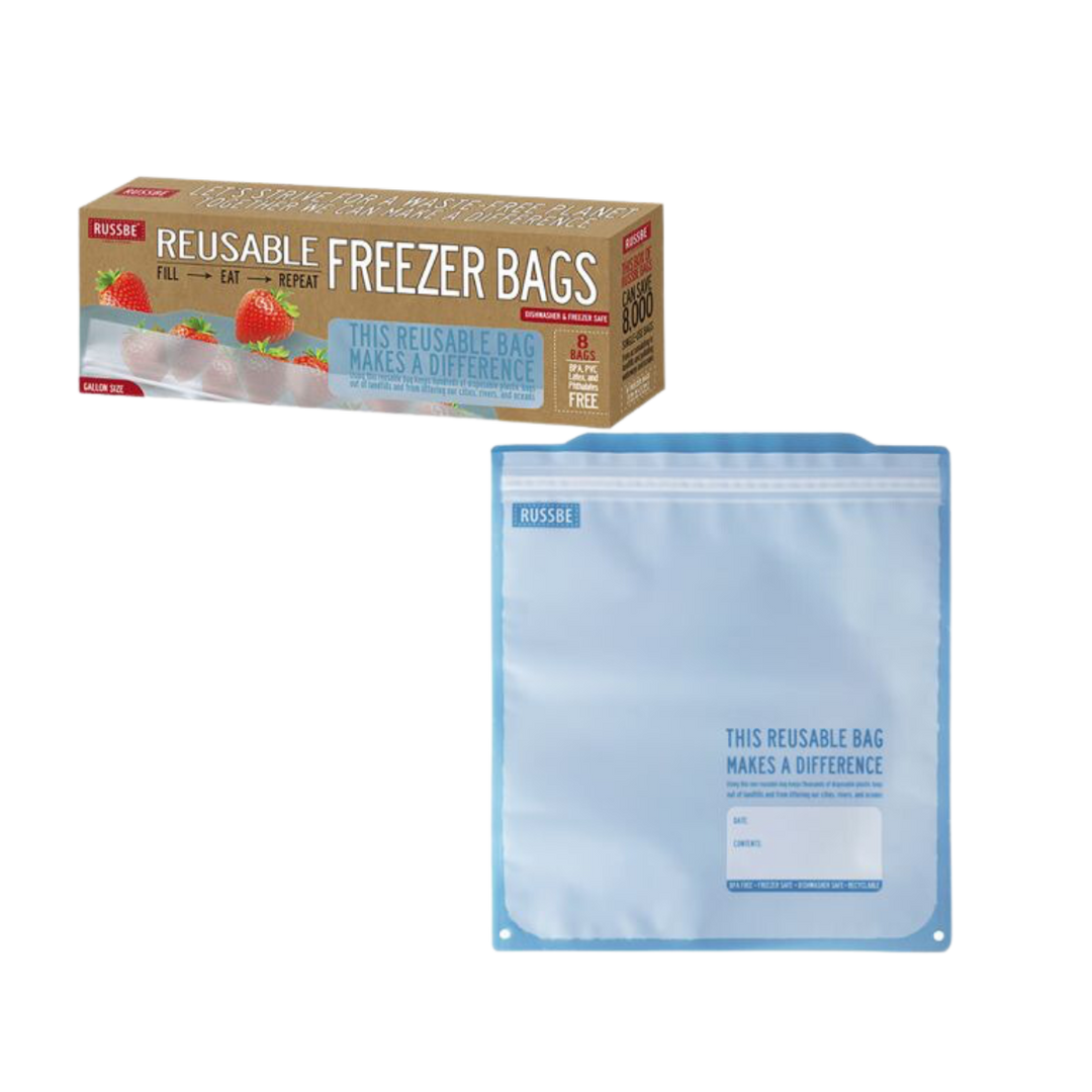 Freezer Bags - 8 Pack