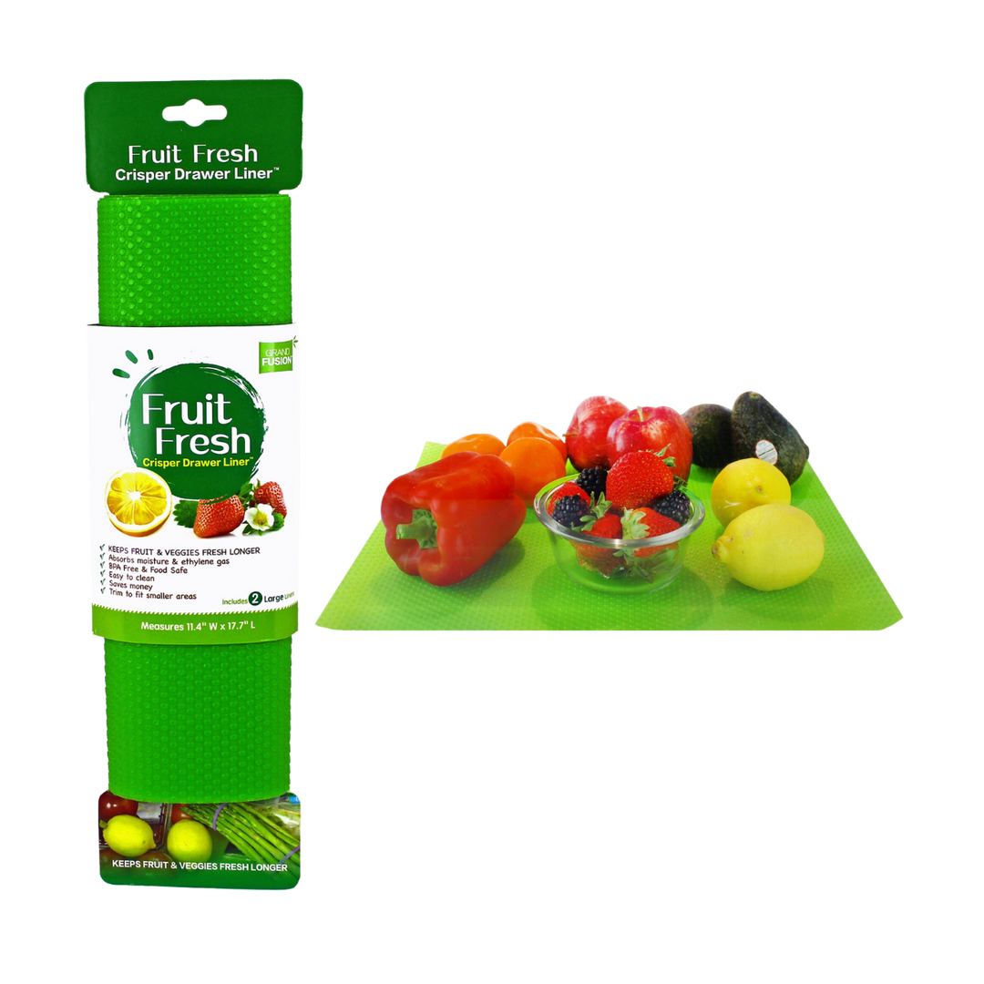 Fruit Fresh Crisper Drawer Liner Set 2