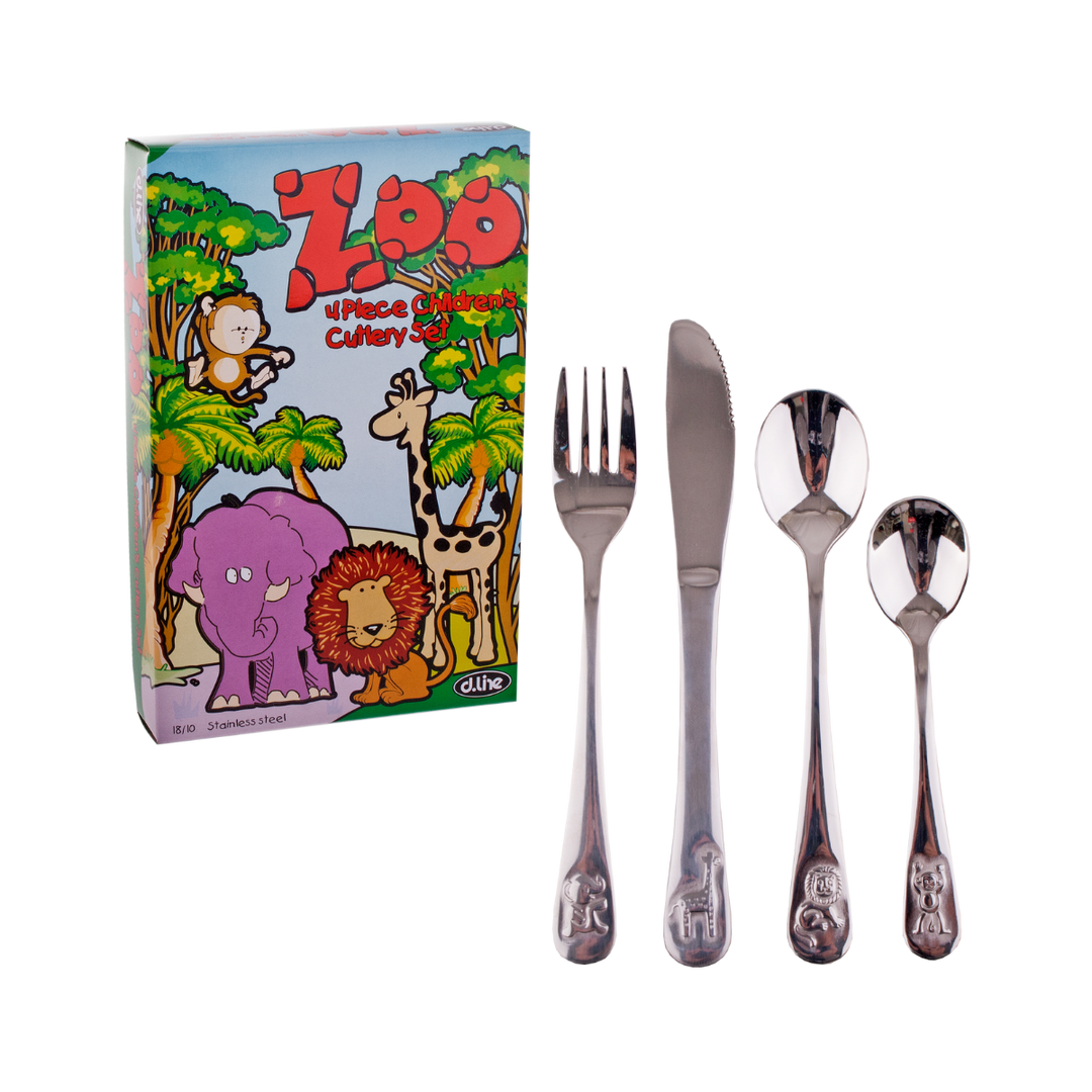 Kids Cutlery - Zoo Animals