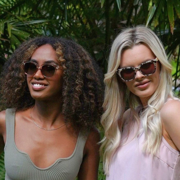 Soek Wooden Sunglasses -LILA GRACE IVORY TORTOISE