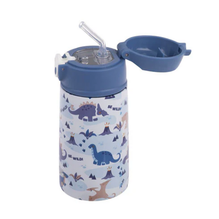 Oasis Kids Insulated Drink Bottle with Sipper - Dinosaur Land