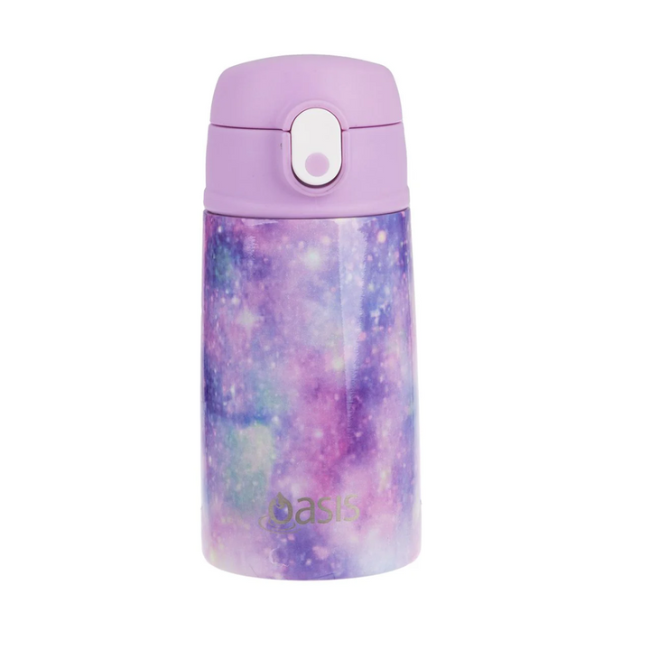 Oasis Kids Insulated Drink Bottle with Sipper - Galaxy