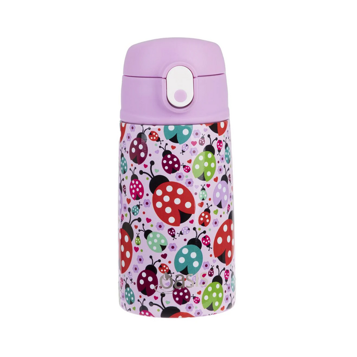 Oasis Kids Insulated Drink Bottle with Sipper - Ladybugs