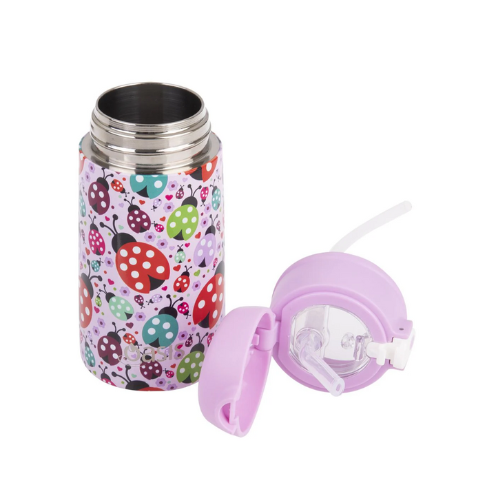 Oasis Kids Insulated Drink Bottle with Sipper - Ladybugs