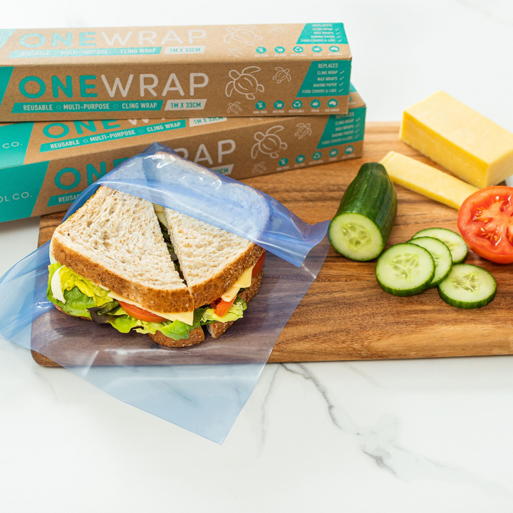 One Wrap Reusable Silicone Cling Wrap