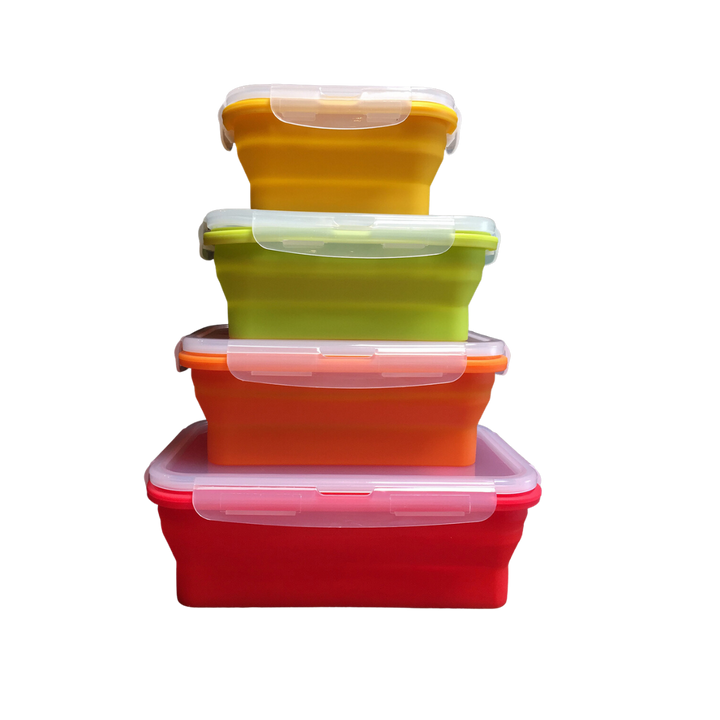 Pack and Stack Collapsible Containers - Rectangle