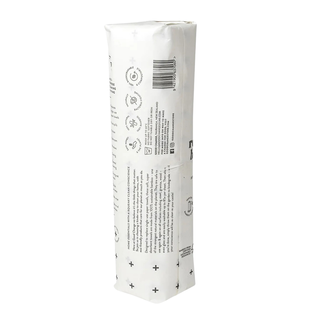 Reusable Bamboo Towels - 20 Sheets