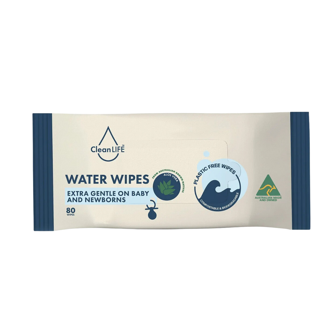 Water Wipes - 80 wipes