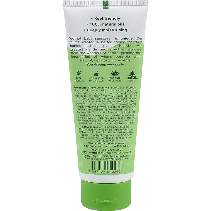 Natural Sunscreen 30+SPF 100ml - suitable from 3 months +