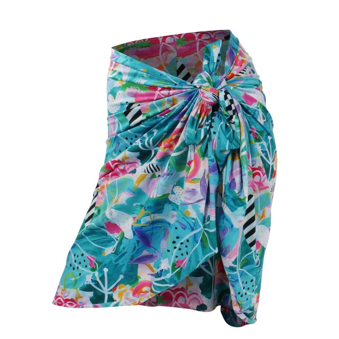 Sun Wrap UPF50+, The Mighty Jungle by Deb McNaughton: S/M (size 6-14)