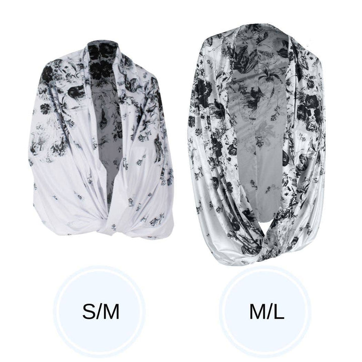 Sun Wrap UPF50+, Midnight Blossoms: S/M (size 6-14)