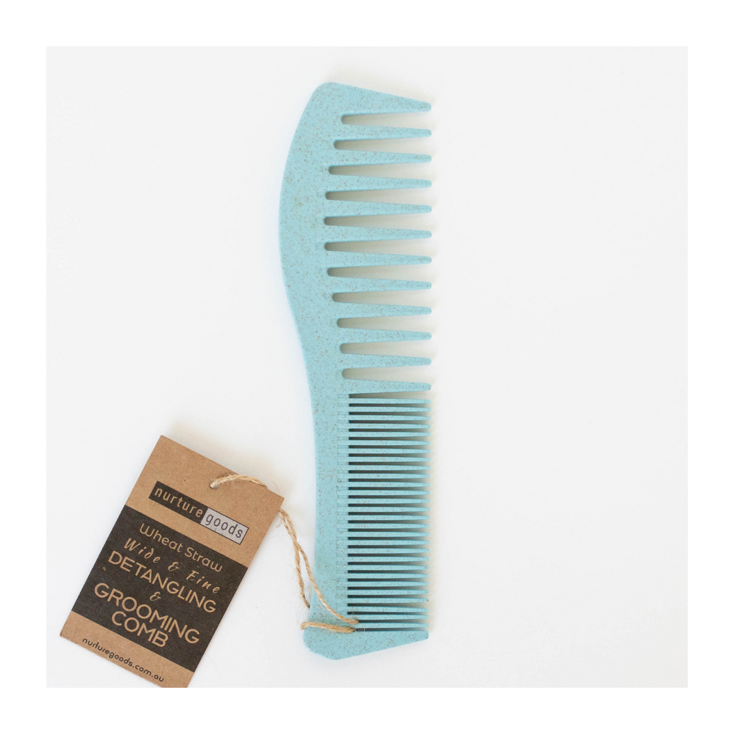 Wheat Straw Detangling & Grooming Comb