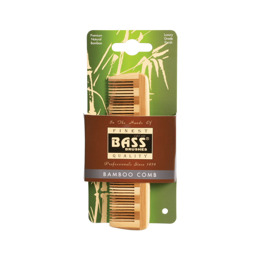 Bamboo Comb - Pocket Size Fine