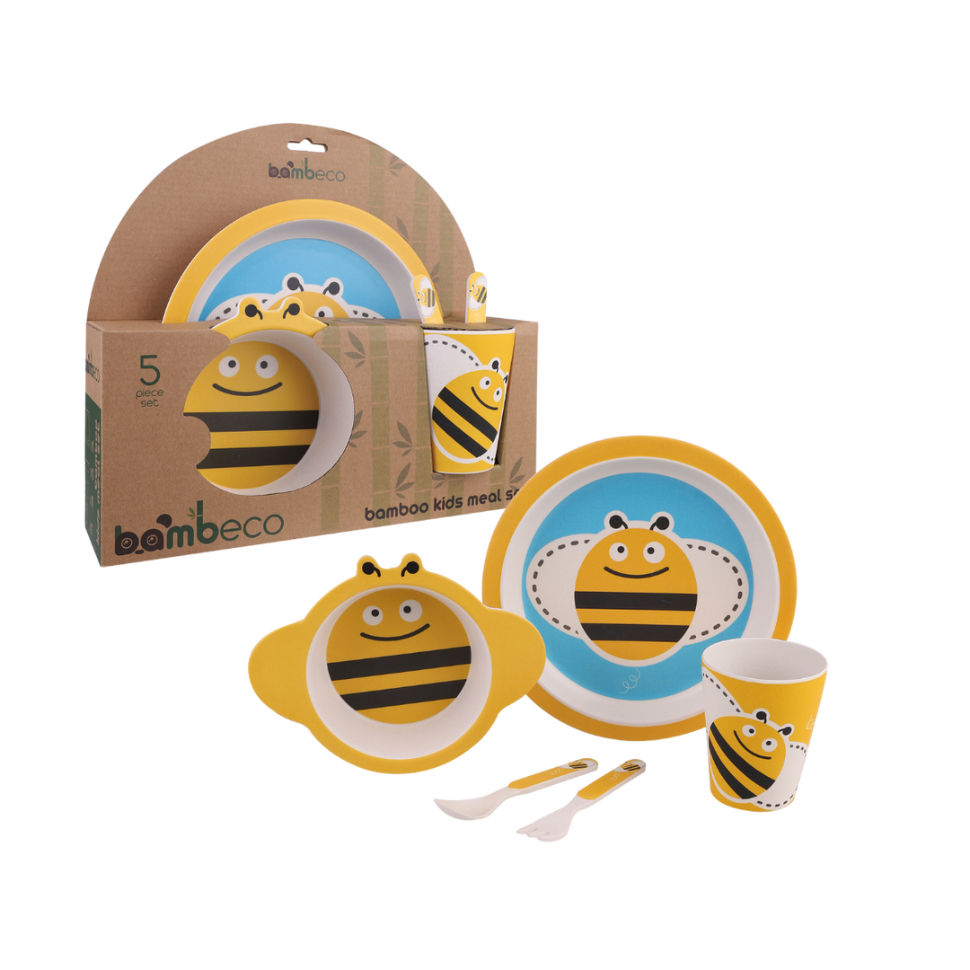 Kids 5 Piece Meal Set  - Bees