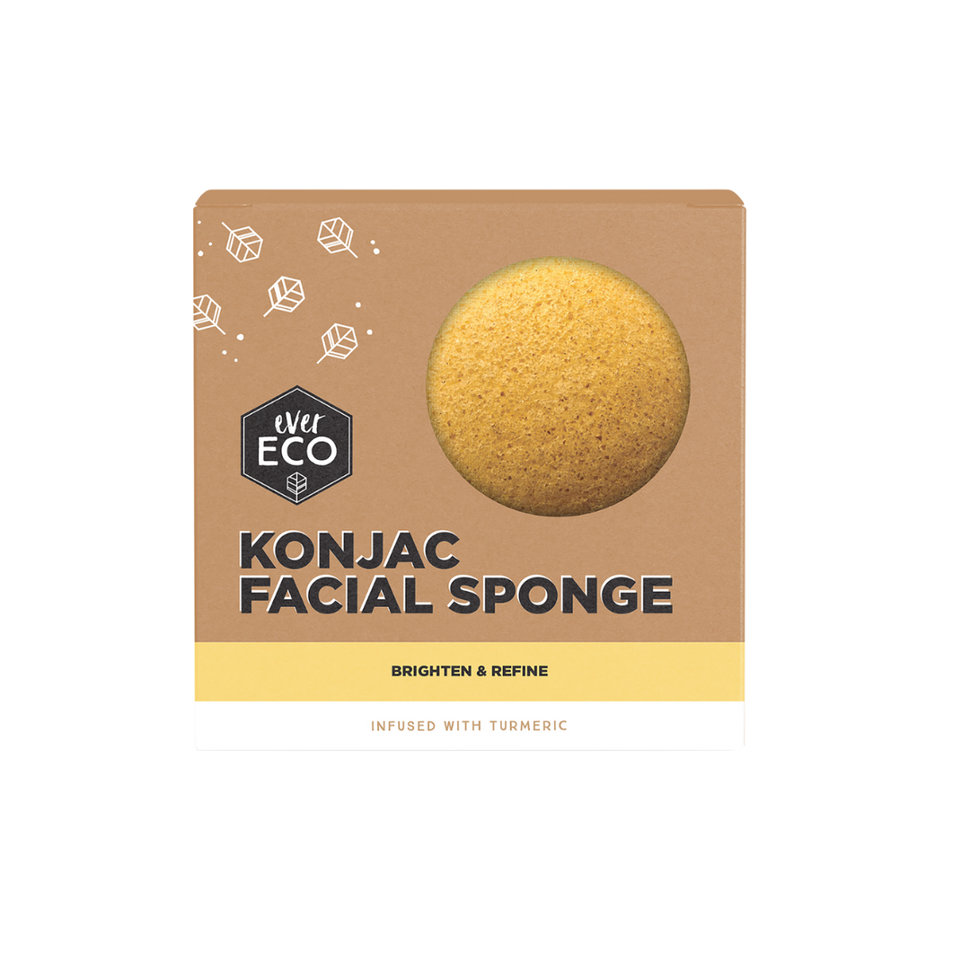 Konjac Facial Sponge - Tumeric