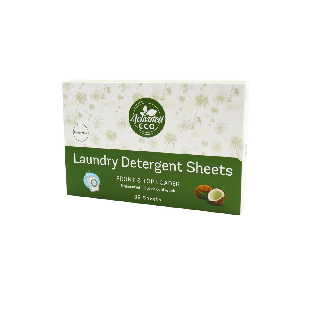 Laundry Detergent Sheets - Unscented (32 sheets)
